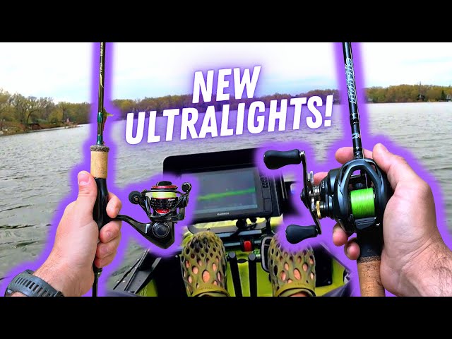 Ultralight And BFS Fishing With NEW Combos! Dobyns, TFO, Shimano and Okuma!  