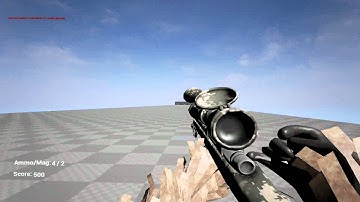 Unreal Engine 4 - Sniper Test