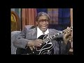 Capture de la vidéo B B  King - Interview - Later With Bob Costas 11/13/91