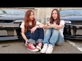 車好き女子！23歳美人双子姉妹の愛車はシルビアS15とS14。