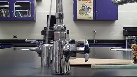 Bending a Stream of Water Demonstration - Mr Pauller