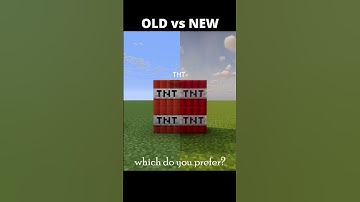 OLD vs NEW Minecraft Texture #minecraftshorts #nostalgia #bhajanshaamsavere #localstarbinit