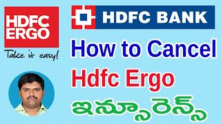 how to cancel hdfc ergo insurance // how to download hdfc ergo insurance documents // in telugu screenshot 4