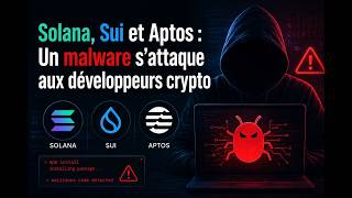 Solana, Sui et Aptos : Un malware s’attaque aux développeurs crypto