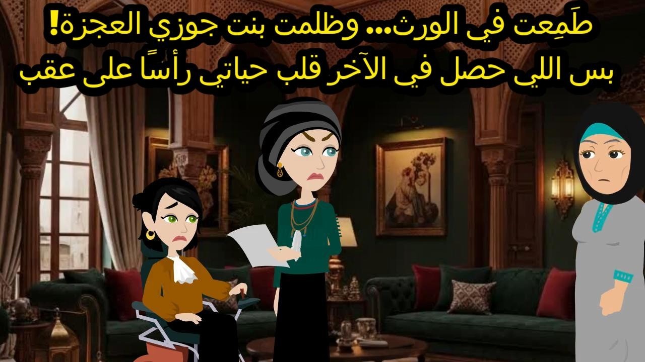 طَمِعت في الورث… وظلمت بنت جوزي العجزة! بس اللي حصل في الآخر قلب حياتي رأسًا على عقب!