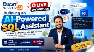 SQL + AI: Turn Natural Language into SQL Queries LIVE