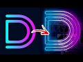 Turn ANY Logo into a 3D Neon Masterpiece (Blender 2.8)