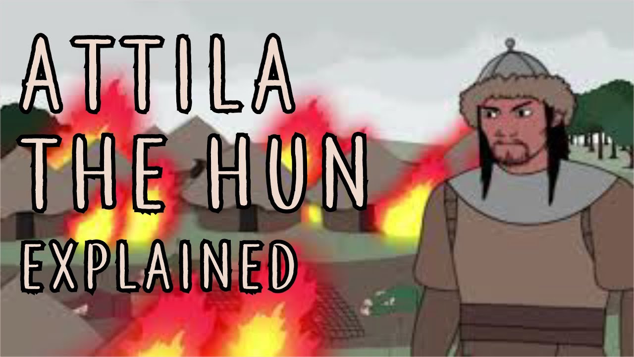 Attila The Hun In A Nutshell Short Animated History Youtube