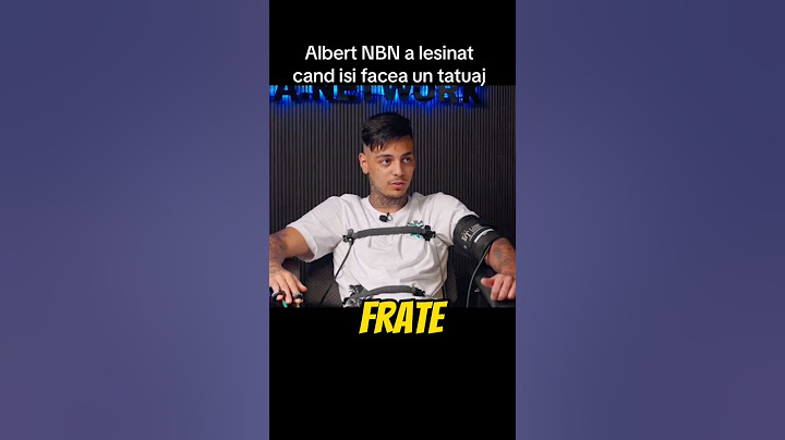 ALBERT NBN A LESINAT CAND FACEA ACEL TATUAJ #shortsfeed #short