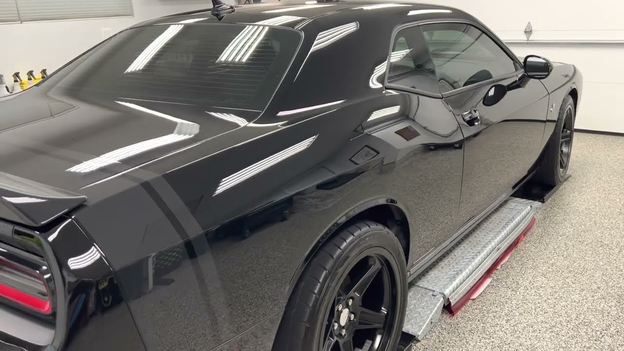 Ceramic Coating Dodge Challenger RT Fox Valley Detailing Batavia