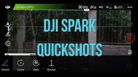 DJI Spark Quickshot Features - GADGET EP06