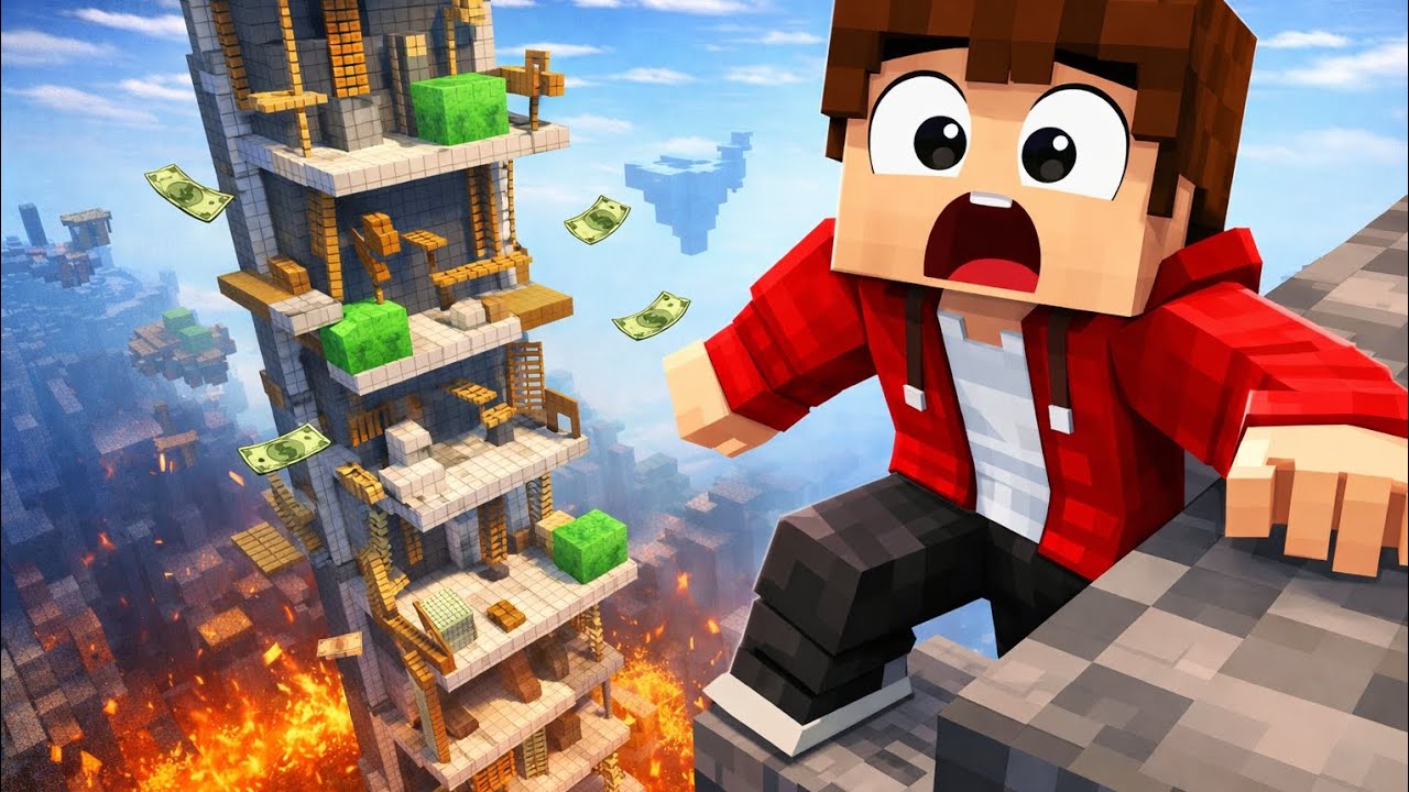 👉 PARKOUR, ԲԱՅՑ ԱՄԵՆ 2 ՀԱՐԿԸ = 10.000$ 😱(ԿՈՏՐԵՑԻ ՀԵՌԱԽՈՍՍ😡 | Minecraft Challenge