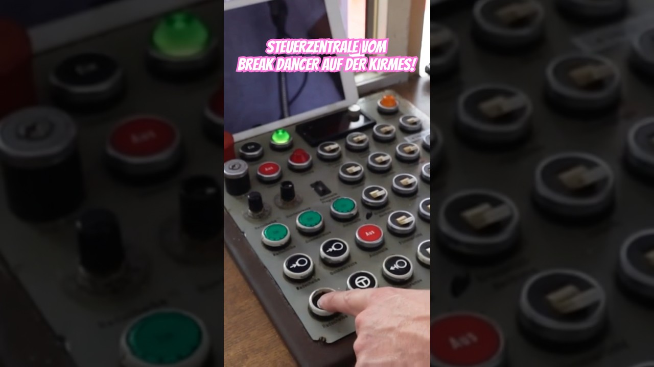 Kirmes Backstage - So wird der Break Dancer gesteuert! 🎤