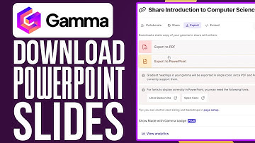 How To Download PowerPoint Presentation/Slides From Gamma App 2025 (EASY!)