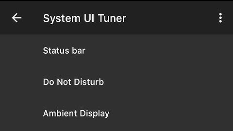 how to open System UI Tuner (demo mode) on Android 13