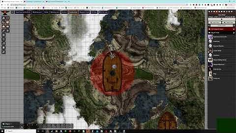 FoundryVTT Parallaxia test zoomed