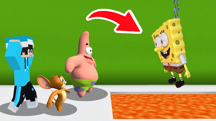 ماين كرافت لكن أنا وبسيط وجيري مقلبنا سبونج بوب !!؟🔥😱
