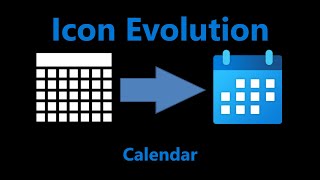 Russia Man's Windows Icon Evolution Series - Calendar - Episode 20