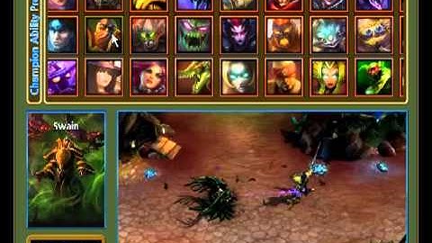 League of Legends Champion Ability Preview Video, Unity3D, LOL, NGUI