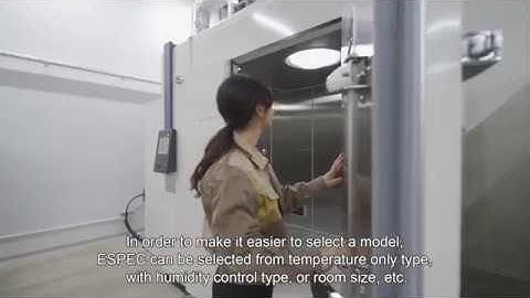 Walk-in Type Temperature (& Humidity) Chamber / ESPEC