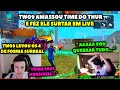 TWO9 FAZ JOGADA SURREAL E THURZIN SURTA EM LIVE APÓS PERDER - O 4V4 APOSTADO MAIS INSANO!