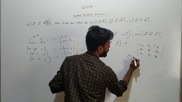 Scalar Triple product (STP) with example vector class 12th board - Part 4 | IXPOE