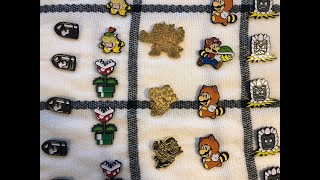 Unboxing 100 Super Mario Bros Pins