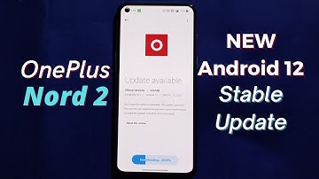 OnePlus Nord 2 5G New Stable Android 12 Update | OnePlus Nord 2 New Update - C.05 Version