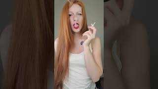 smoking girl