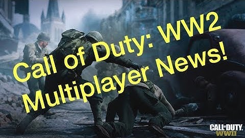 Call of Duty: WW2 Multiplayer News! (Dedicated Servers, 1XP, Gamebattles, Cod Points, & More!)