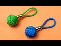 Super Easy Paracord Lanyard Keychain | How to make a Paracord Key Chain Handmade DIY Tutorial #6