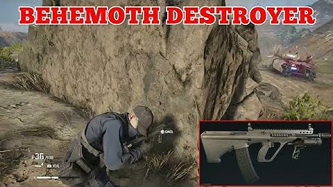 AUG ASSAULT vs Behemoth in Ghost Recon Breakpoint | Extreme Difficulty