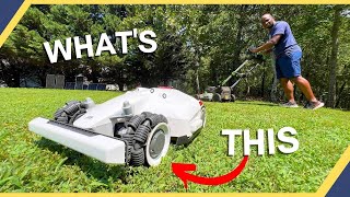 No More Mowing! Luba AWD Robotic Lawn Mower Takes Over!