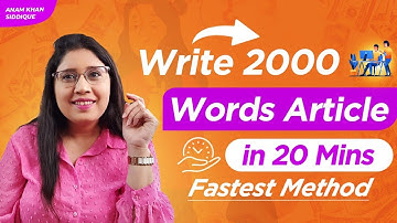 ChatGPT || How to Use ChatGPT for Content Writing