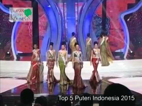 Top 5 Puteri Indonesia 2015