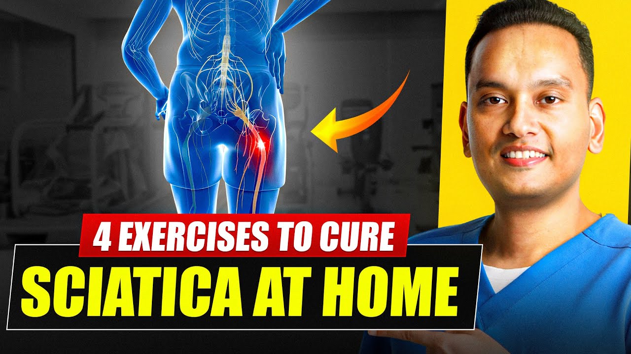 Sciatica Pain Relief Exercises at Home | Tamil #sciaticanervepain #sciaticaexercises #physiotherapy