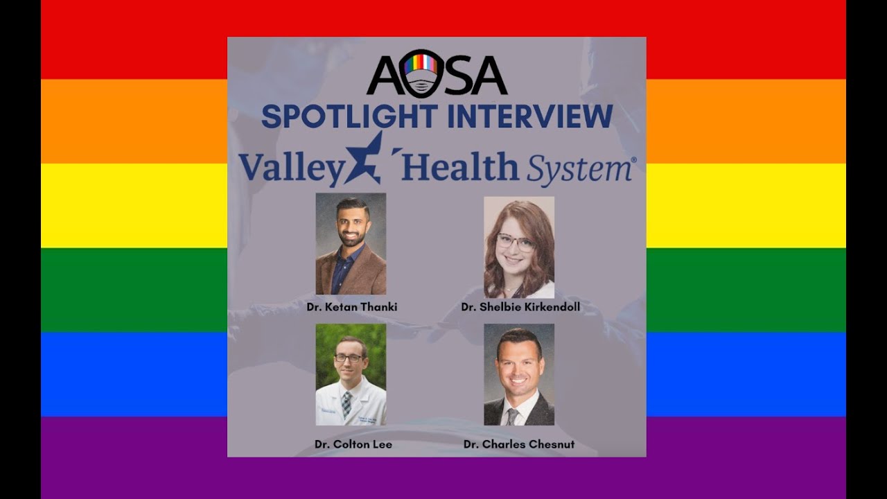 AOSA Valley Health Spotlight Interview - YouTube