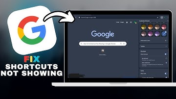 How To Fix Shortcuts Not Showing In Google Chrome in SECONDS!