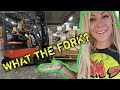 OPERATE THE FORKLIFT - Angelica Larsson