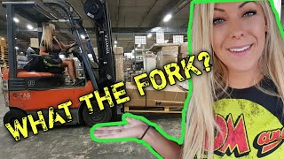 OPERATE THE FORKLIFT - Angelica Larsson