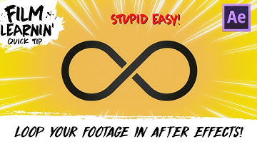 Loop Your Footage in After Effects EASY! | Film Learnin