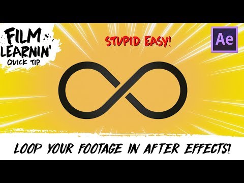 Loop Your Footage in After Effects EASY! | Film Learnin