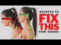 How To FIX Forward Head Posture (Hunched Forward) with 3 EASY Exercises