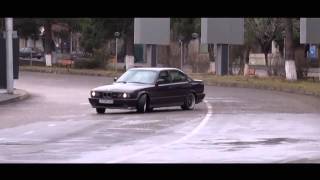 BMW M5 E34 3 8 ILLEGAL Street Racing and Drift   HD 1080p720P