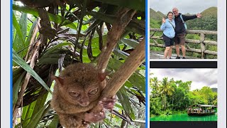 Magic Bohol: river lunch , bamboo dance , Chocolate Hills and Tarsiers # Philippines 🇵🇭# Bohol