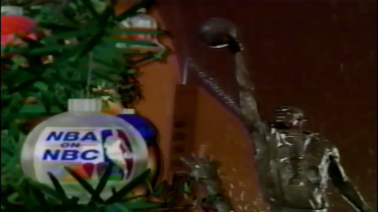 1996 NBA on NBC Christmas Day Intro – Detroit Pistons @ Chicago Bulls | Marv Albert Masterclass