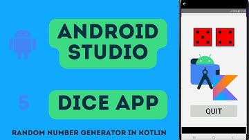 Random number generator in Kotlin. Lesson 5  // Dice roll app