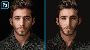 How To Create Vector Art Effect In Photoshop |  Photoshop 2021 Tutorial