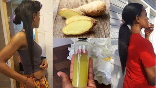 DIY GINGER HOT OIL TREATMENT ONCE A WEEK FOR EXTREME HAIR GROWTH/ HEALTHY SCALP.