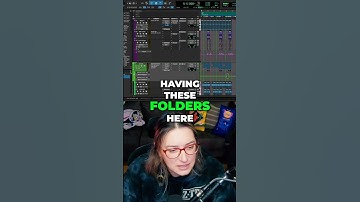 the benefits of using folders in @avid.protools 💫🎚💫 #protools #protoolstips